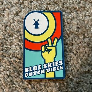 Blue Skies Dutch Vibes Sticker